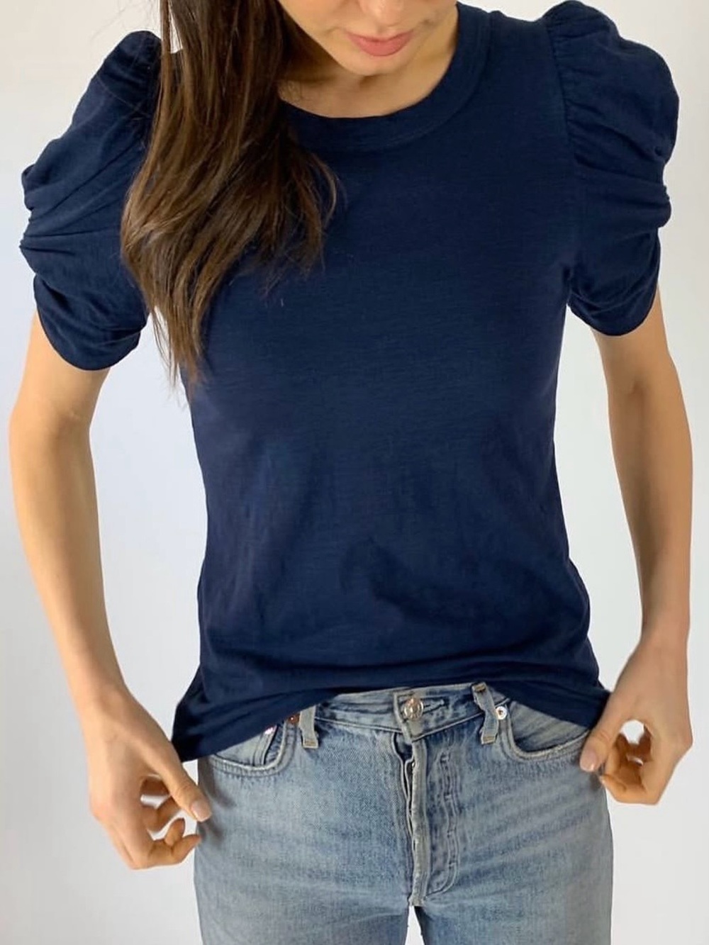 Six/Fifty Puff Sleeve Tee